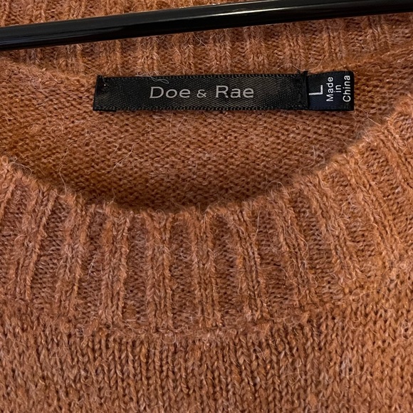 Doe & Rae Striped Color Block Sweater - Picture 3 of 3